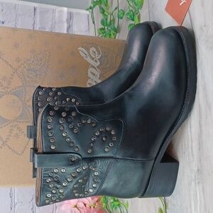 Free People Harmony Studded Ankle Boots NIB